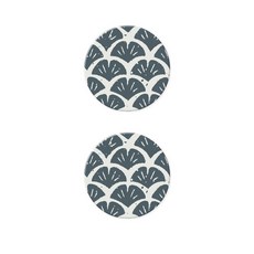 GUNU 모던 패턴 규조토 흡수패드 2p, 은행잎