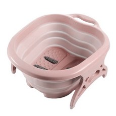 ETN 折疊式指壓足浴機 粉紅色, 1個