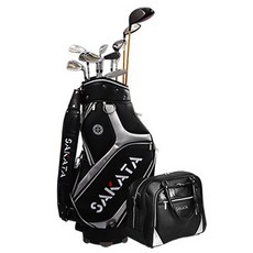 사카타 남성용 프라임 리미티드 스틸 SR 골프채 가방 풀세트