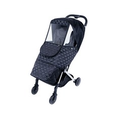 OmOm 便攜推車防寒罩, 黑色