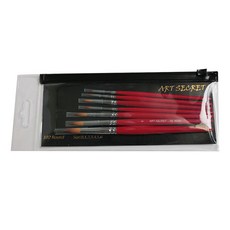 artsecret 藝術家的秘密 水彩壓克力畫筆組 102R 7入, 7種, 1組