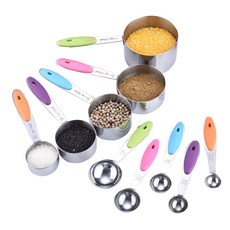 echobelle 不鏽鋼量匙10件組, 1套