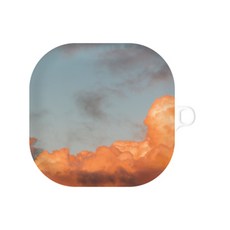 원베스트 갤럭시 버즈 라이브 /버즈2 하늘하늘 하드 케이스, 06 선셋 스카이