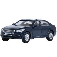 다이캐스트 모델카 미니카 제네시스 EQ900 1:38, 넵튠 블루, 1개