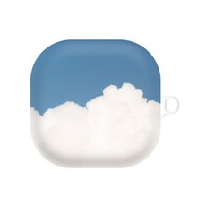 원베스트 갤럭시 버즈 라이브 /버즈2 하늘하늘 하드 케이스, 17 텍사스 스카이