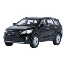 다이캐스트 모델카 미니카 올 뉴 쏘렌토 1:38, 오로라 블랙, 1개