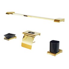 浴室配件4件組 PL-850G, 1套, 金色