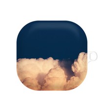 원베스트 갤럭시 버즈 라이브 /버즈2 하늘하늘 하드 케이스, 02 클라우디아