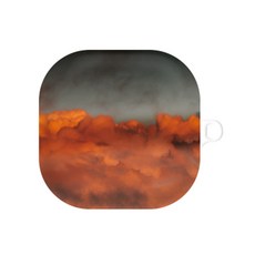 원베스트 갤럭시 버즈 라이브 /버즈2 하늘하늘 하드 케이스, 07 선셋 다크