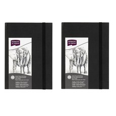더웬트 아카데미 하드커버 스케치북 드로잉북 다이어리, A45인물, 2개