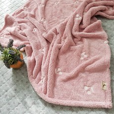 Moonstory 超細纖維毯 75*90cm, 粉色