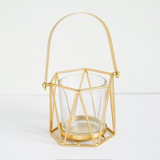 JHCompany 歐式燈籠燭台 A, 金色