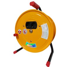 WIDE 탈칵 접지릴 전기연장선, 50m, 1개