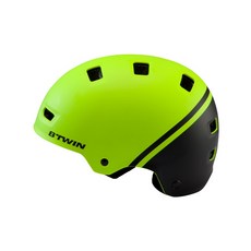 BTWIN 孩童自行車安全帽, Neon