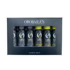 ORO BAILEN 特級初榨橄欖油組 Picual 100ml 3瓶 + Arbequina 100ml 3瓶, 1組, 600ml