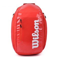 Wilson 羽毛球網球組合超級旅遊背包WRZ-840896, 紅色的