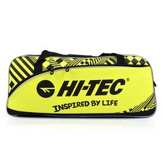 하이텍 배드민턴 사각 2단 가방, 블랙 + 라임(BH-7603), 1개