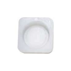 照片石膏芳香劑模具 圓形, 單色