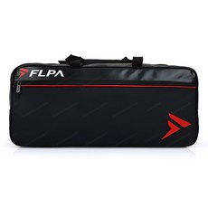 플파 시그니처 배드민턴 2단 사각 가방, 블랙, 1개