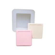 照片石膏芳香劑模具 方形, 單色