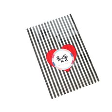 黑色愛心信封 300入 + 傳統週歲貼紙 300入, 1套