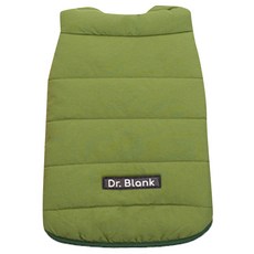 블랭크도그 반려동물 패딩조끼, 카키, 1개