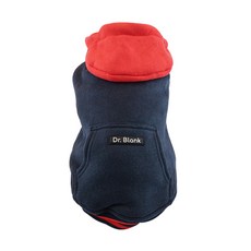 連帽棒球外套造型寵物衣, 藍紅