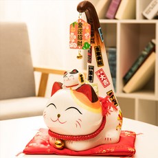 JHCompany 招財貓擺飾與存錢筒, 混合色