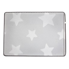 힐링타임 고스트 고양이 모래매트, 그레이 별패턴(NH-3175), 1개