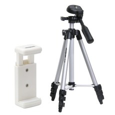 vonjean 智能手機三腳架+旋轉手機支架套組 VCM-561W, 三腳架 (KM-542F)、支架 (VCM-561W)