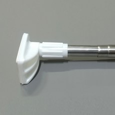 Nofis不鏽鋼伸縮桿 25mm*110~200cm, 白色+銀色