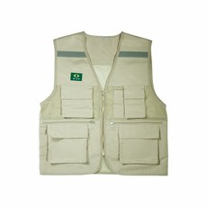 다원 T/C 망사안전조끼 베이지, 1개
