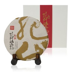 金餅普洱生茶葉, 200克, 1個