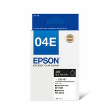 EPSON 原廠墨水 T04E170, 1個, 黑色