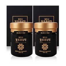 양지홍삼 활화삼 발효 홍삼정, 100g, 2개