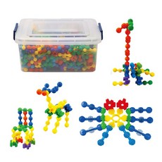 雙球關節組裝積木 + 收納盒, 1個