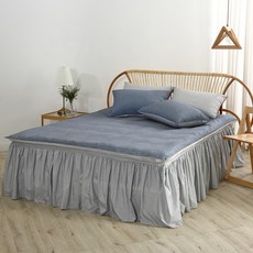 ATO&ALO 單層床墊套兼被套 素色款, Navy