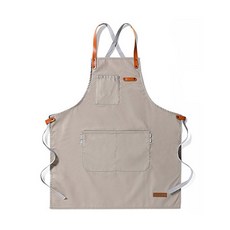 aryko 皮革帆布圍裙, 淺褐色的, 1個