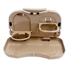 차량용 헤드레스트 다용도 테이블, 1개, 베이지