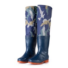 防滑釣魚長靴 X08, 混合顏色, 255