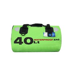 오토바이 앤 사이클 방수 테일 더블백 40L, 그린, 1개