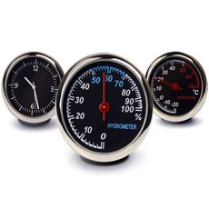 類比時鐘溫度計濕度計組, 1套