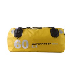 윰스 오토바이 앤 사이클 방수 테일 더블백 60L, 옐로우, 1개
