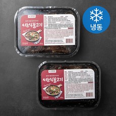 푸딩팩토리 서울식 불고기 (냉동), 400g, 2개