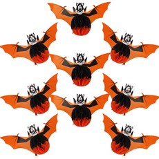 파티해 할로윈 모빌 박쥐 9p, Orange
