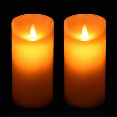 派對海 LED 蠟燭電池類型, 單色, 2個