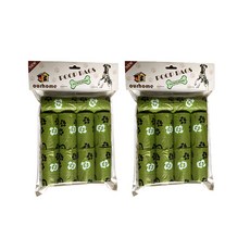 寵物清潔袋 10入, 綠色, 2包, 150枚