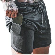 THE SIRUP 男款安全口袋運動短褲