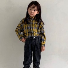 Neul兒童款格紋襯衫