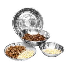 Sten工廠攪拌碗瀝水盤 4件組, 單色